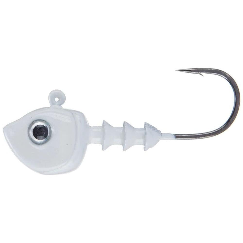 Greenfish Bad Little Shad Swimbait Head 3/16 1/0 Pearl 