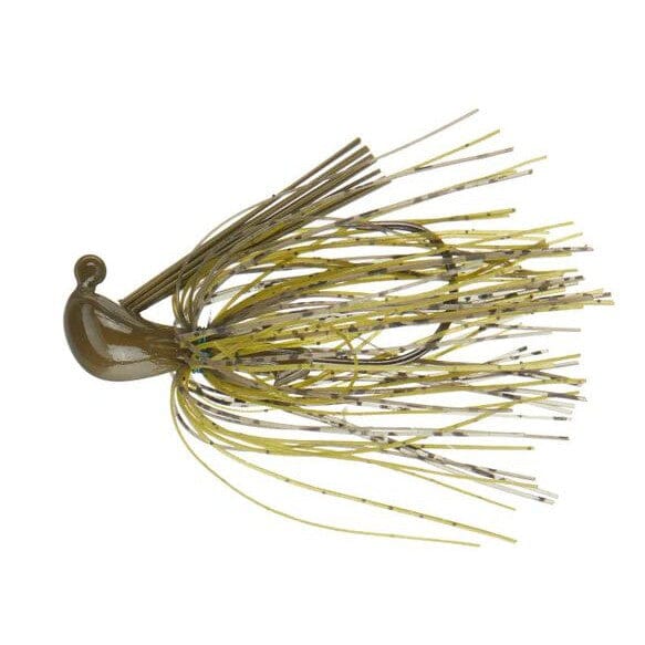 Greenfish Tackle Bad Little Dude Jig New Green Pumpkin 1/2 oz 