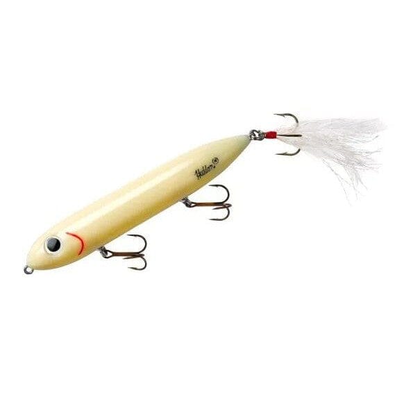 Heddon Feathered Super Spook-Bone-