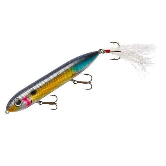 Heddon Feathered Super Spook-Wounded Shad-