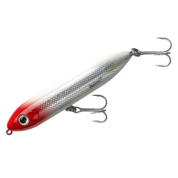 Heddon Super Spook Jr.-Red Head Flash-