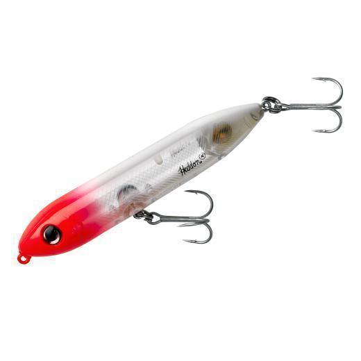 Heddon Super Spook Jr.-White/Pink Silver Insert-