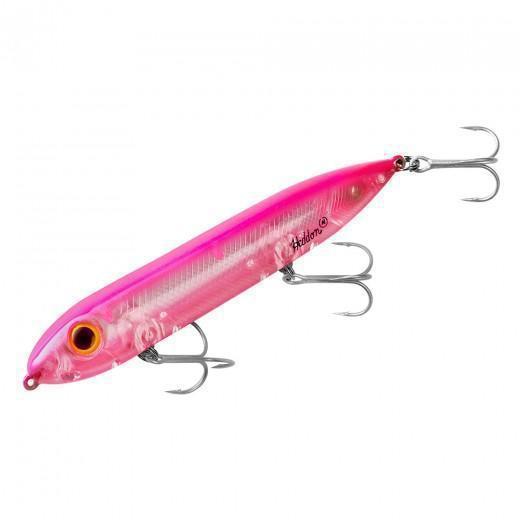 Heddon Super Spook-White/Pink Silver Insert-