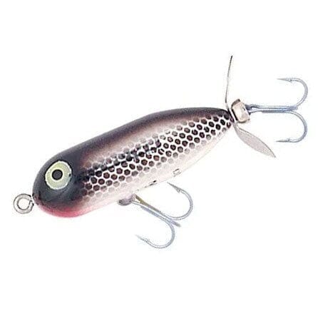 Heddon Tiny Torpedo-Black Shiner Glitter-