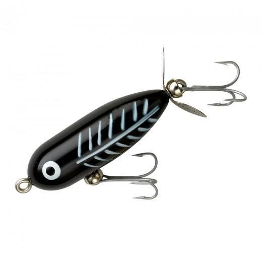 Heddon Tiny Torpedo-Black Shore Minnow-