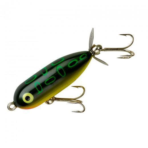 Heddon Tiny Torpedo 1/4 Oz Topwater Fishing Lure Natural Perch Color, For All Freshwater Species Heddon Tiny Torpedo 1/4 Oz Topwater Fishing Lure Natural Perch Color, For All Freshwater Species