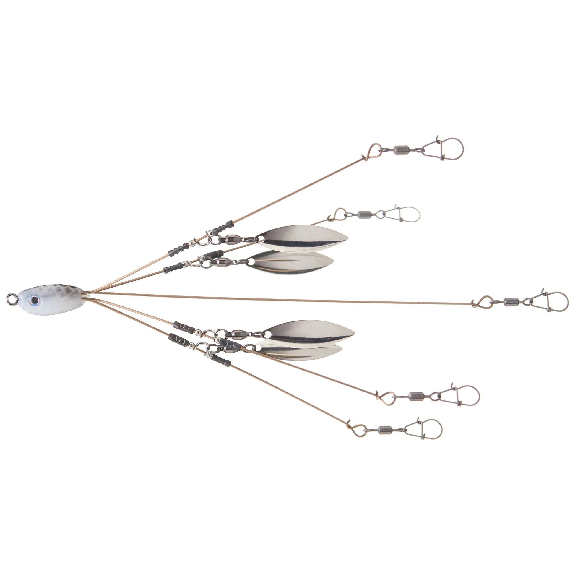 Hog Farmer Baits Tactical Bassin Mini Rig 5 Hook 4 Bld-