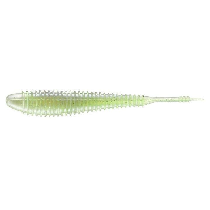 Hog Farmer Spunk Shad-Chartreuse Shad-3" 12pk-
