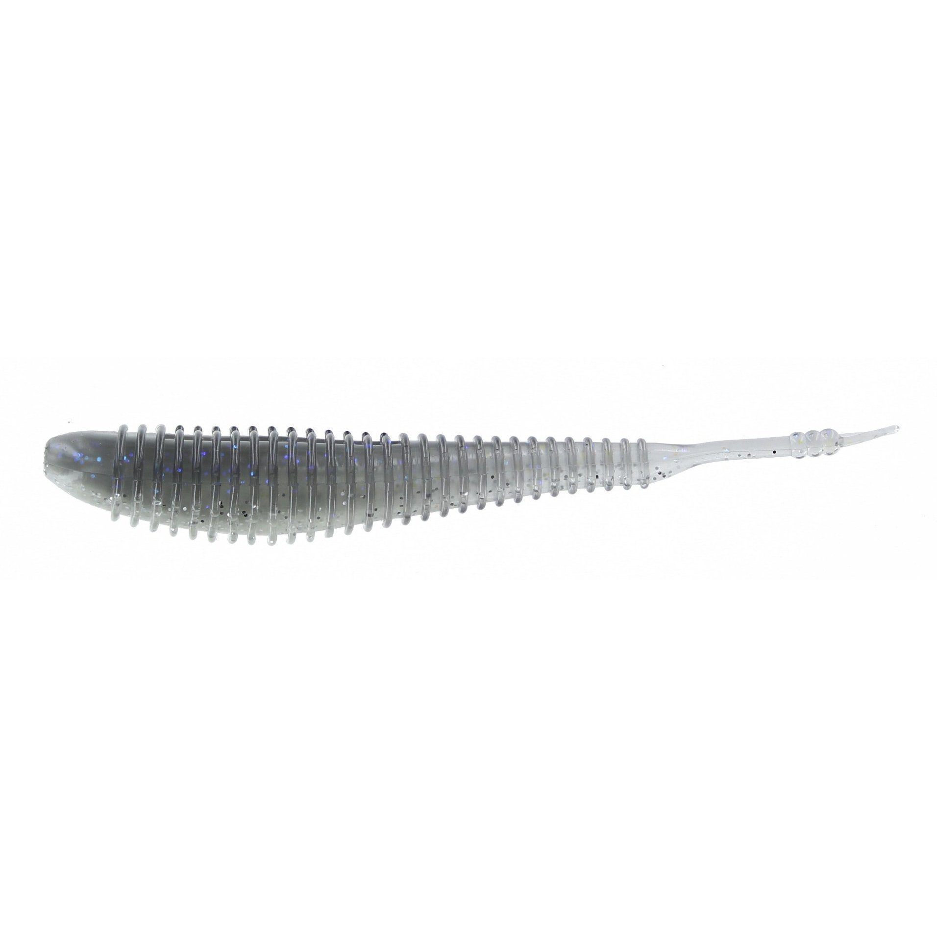 Hog Farmer Spunk Shad-Ghost Minnow-3" 12pk-