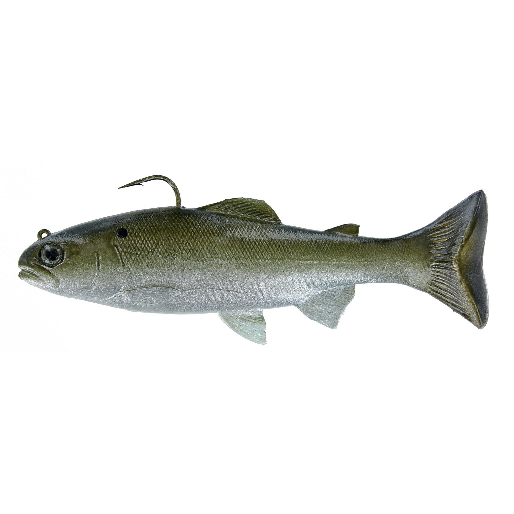Huddleston Deluxe 68 Special Swimbait, Black Gizzard Shad ROF 5