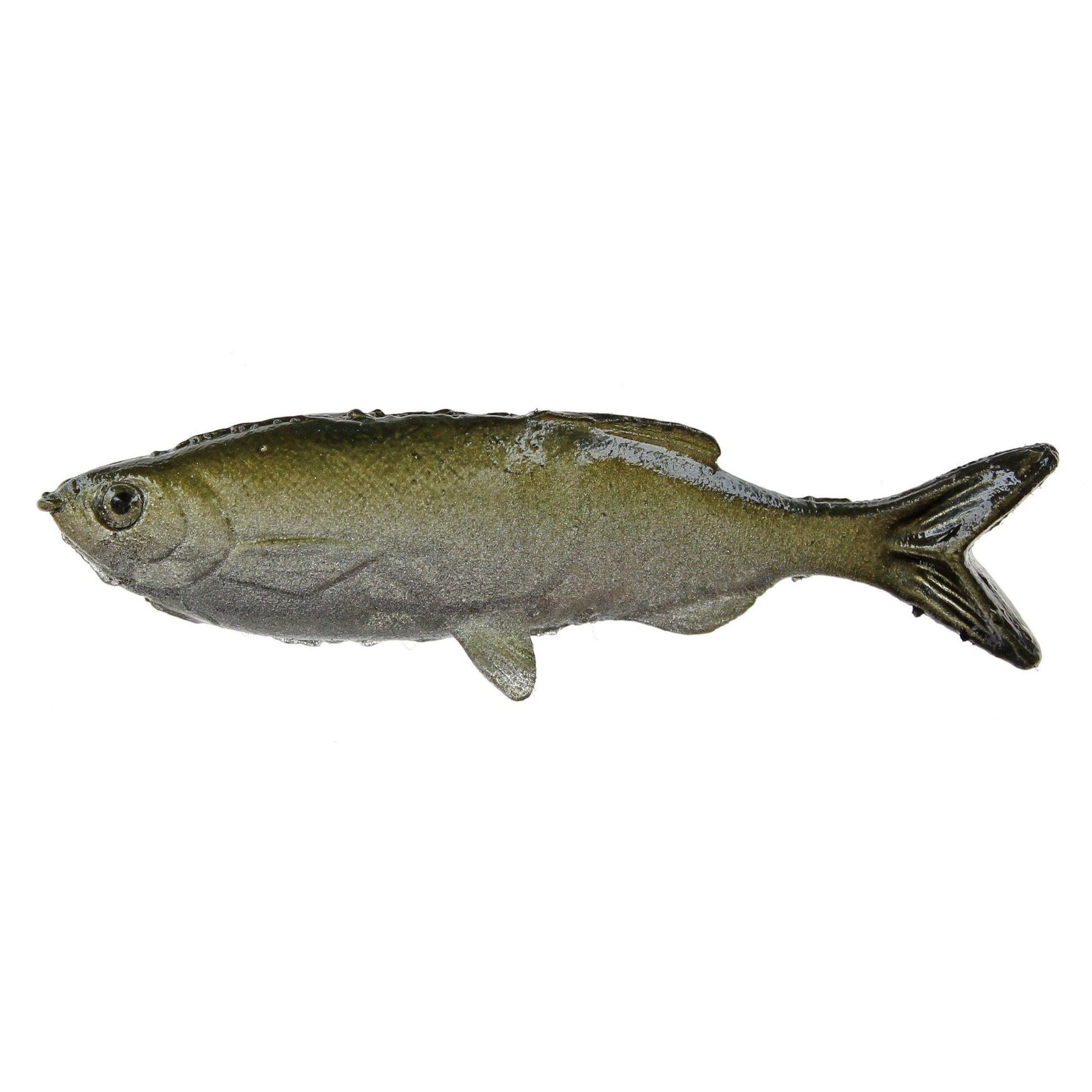 Huddleston Weedless Grass Minnow-Silver Green-