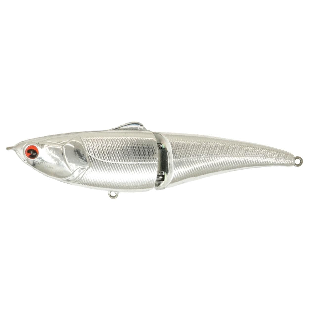 Ima Glide Fluke Gliding Swimbait-Chrome-125-Sinking