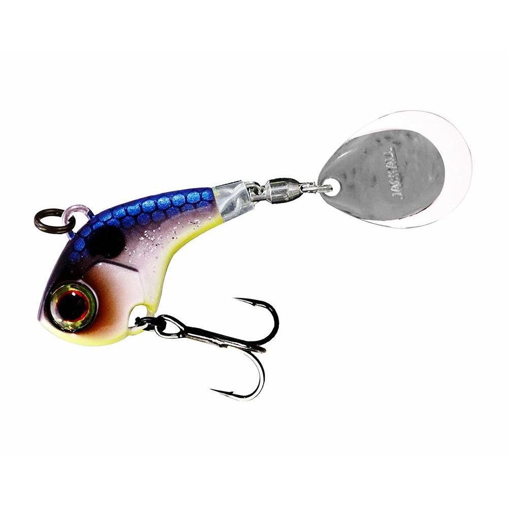 Jackall Deracoup Tail Spin Jig-1/2 oz-Clear Shad-