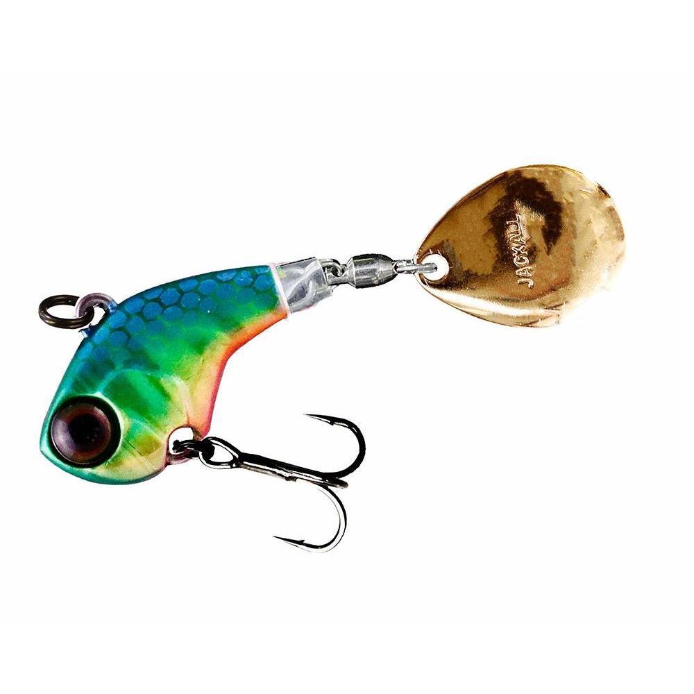Jackall Deracoup Tail Spin Jig 1/2 oz Hl Lime Gold 