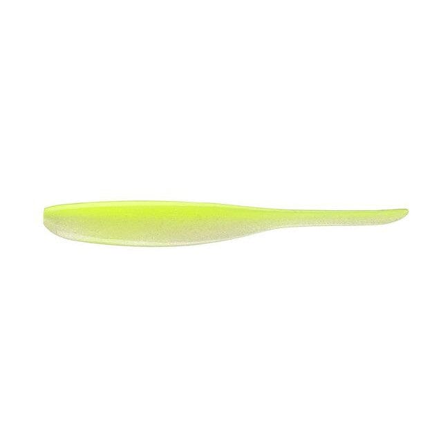 Keitech Shad Impact Chartreuse Back Pearl 3" 10pk 