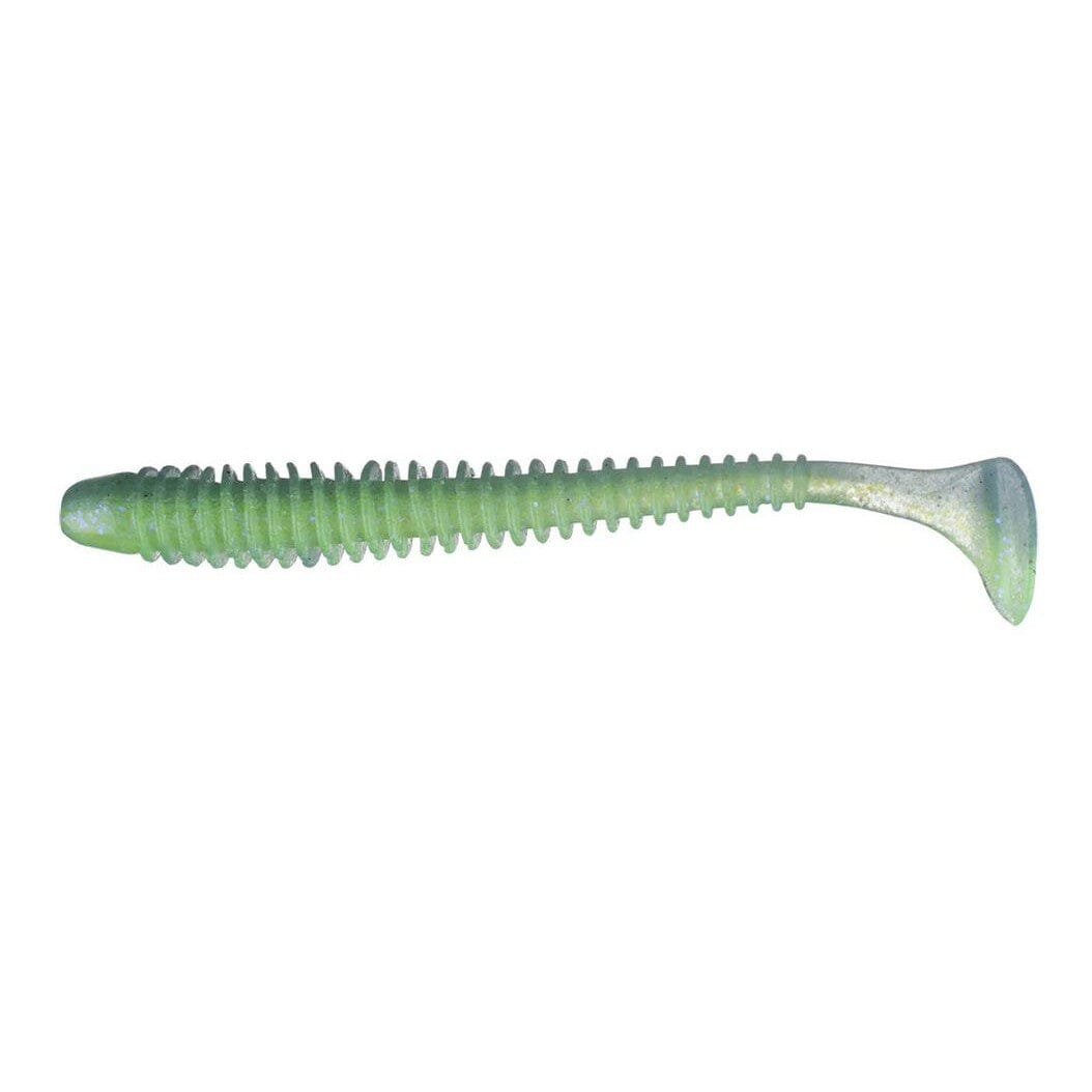 Keitech Swing Impact Swimbait Electric Blue Chartreuse 3.5" 8pk 