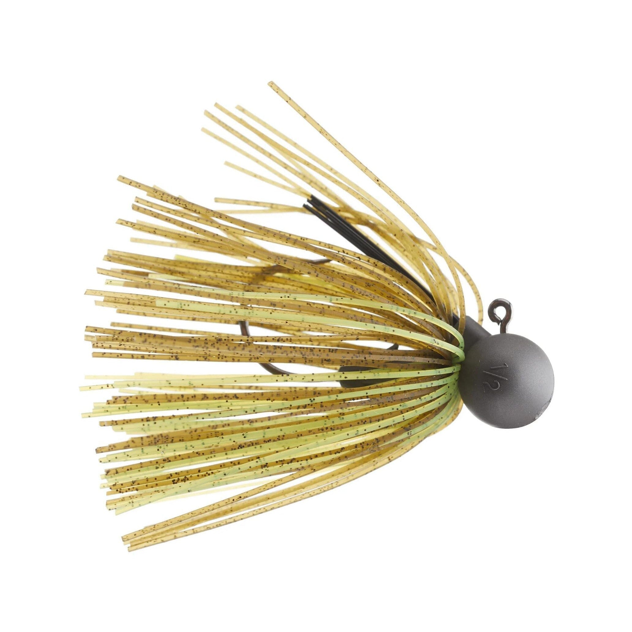 Keitech Tungsten Football Jig Green Pumpkin Chart 1/2 oz 
