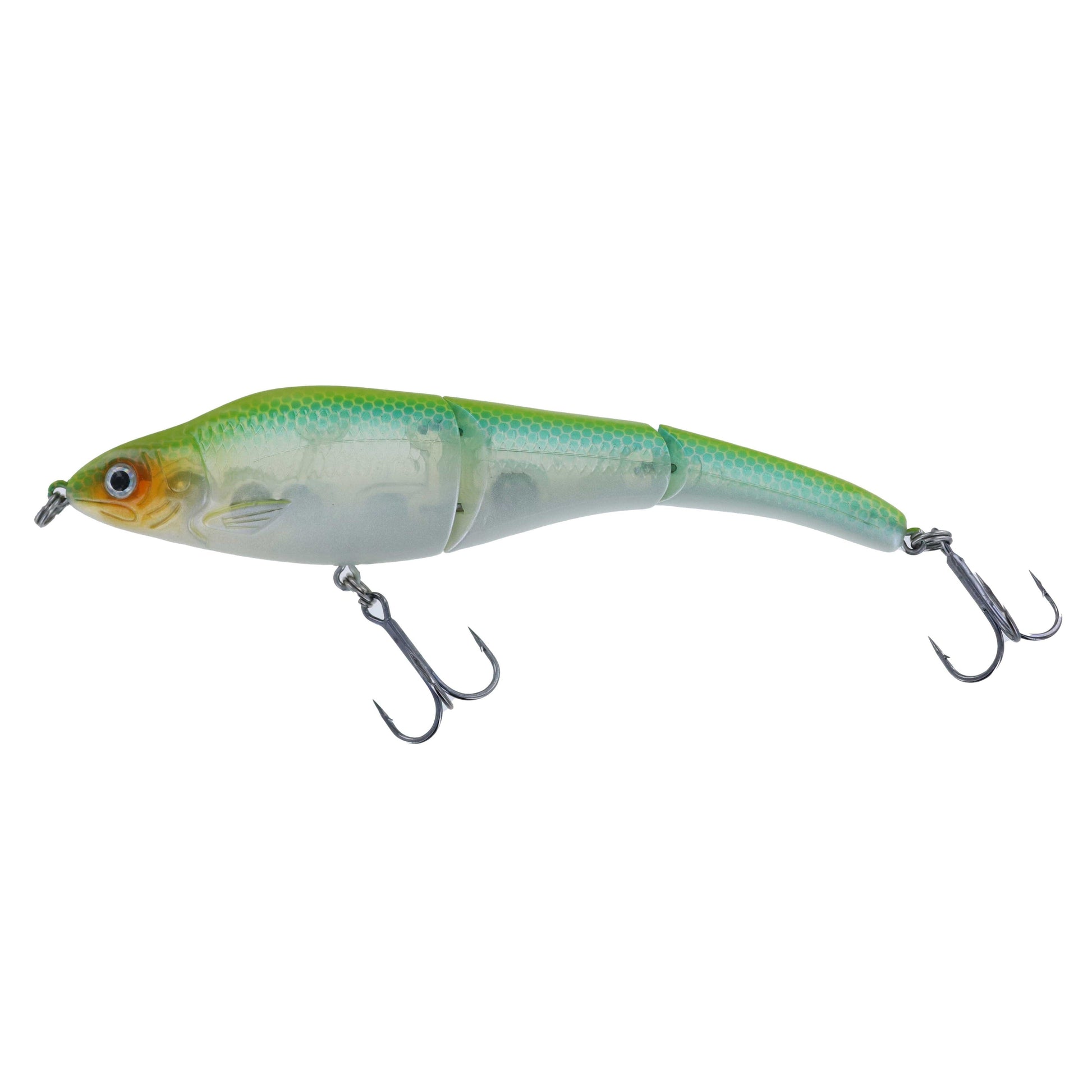 Lanier Baits 125mm Hard Swimmer-Greenback Ghost-