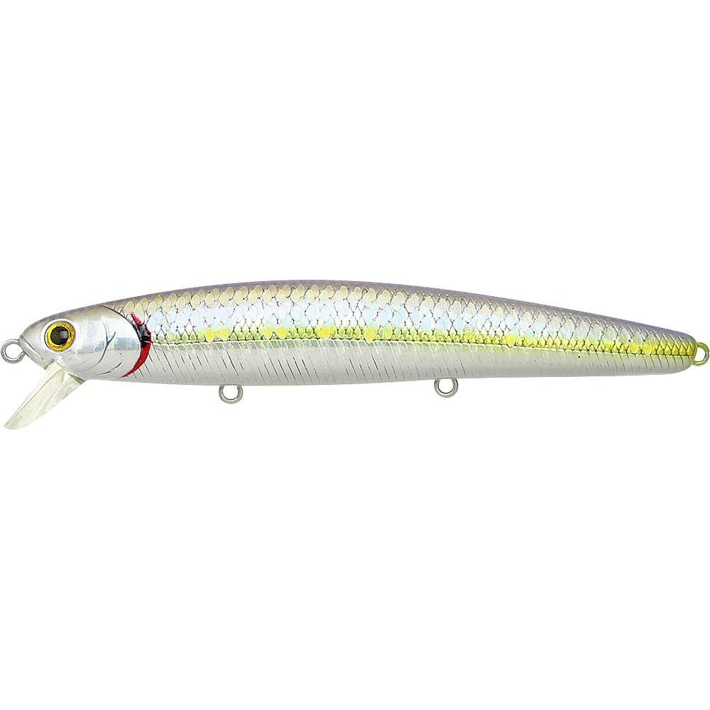 Lucky Craft Flash Minnow 110 Saltwater-Zebra Ms Chartreuse Shad-