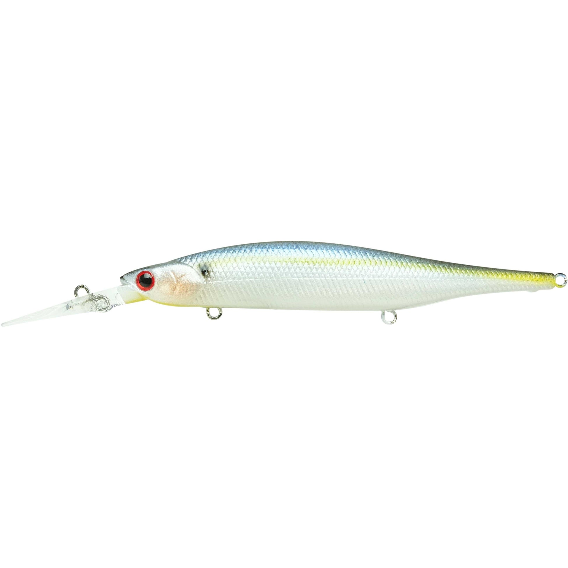 Lucky Craft Lightning Staysee 110SP-Pearl Threadfin Shad-
