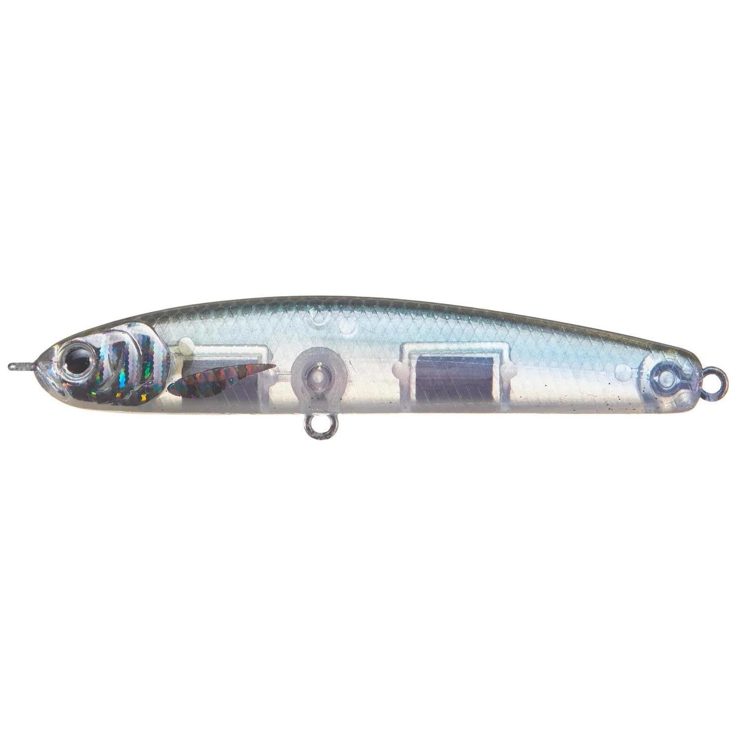 Lucky Craft Wander-Silver Cheek Ghost Minnow-85TB-