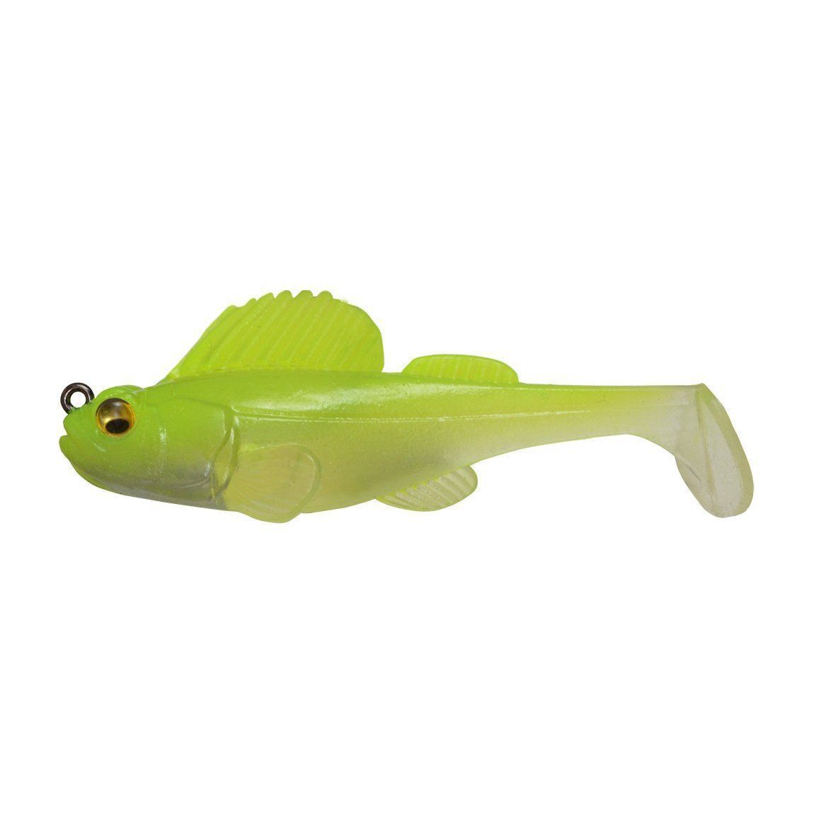 Megabass Dark Sleeper Clear Chartreuse 2.4" 3/8 oz 