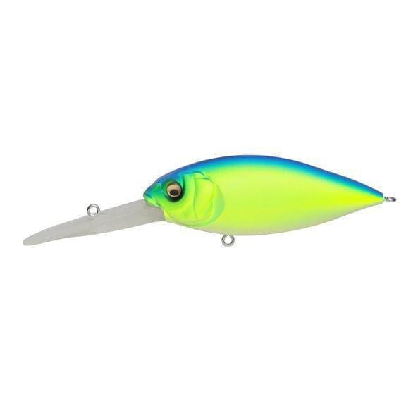 Megabass Deep-X 300 Crankbait-Blue Back Matte Charteuse-