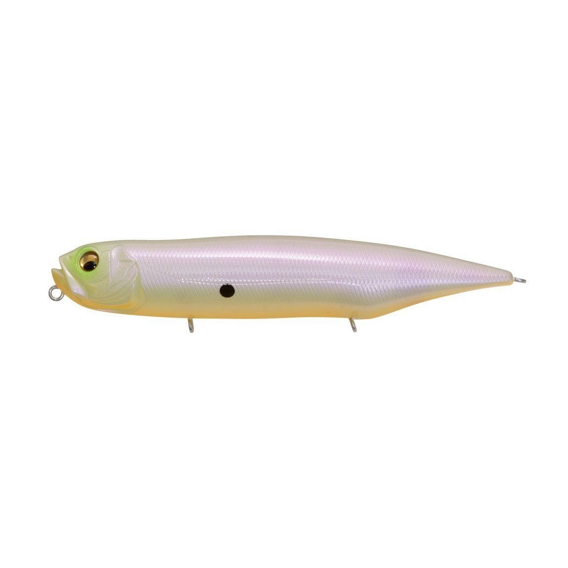 dog x fishing lures Megabass Dog-X Diamante (Rattle) Bahama Milk Pearl cut keel sharply increases 1 1/2 oz Fixed pre-rigged Color:Bleeding web/chopper