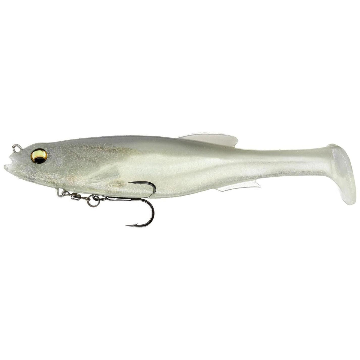 Megabass Magdraft Swimbait 6" White Back Shad 