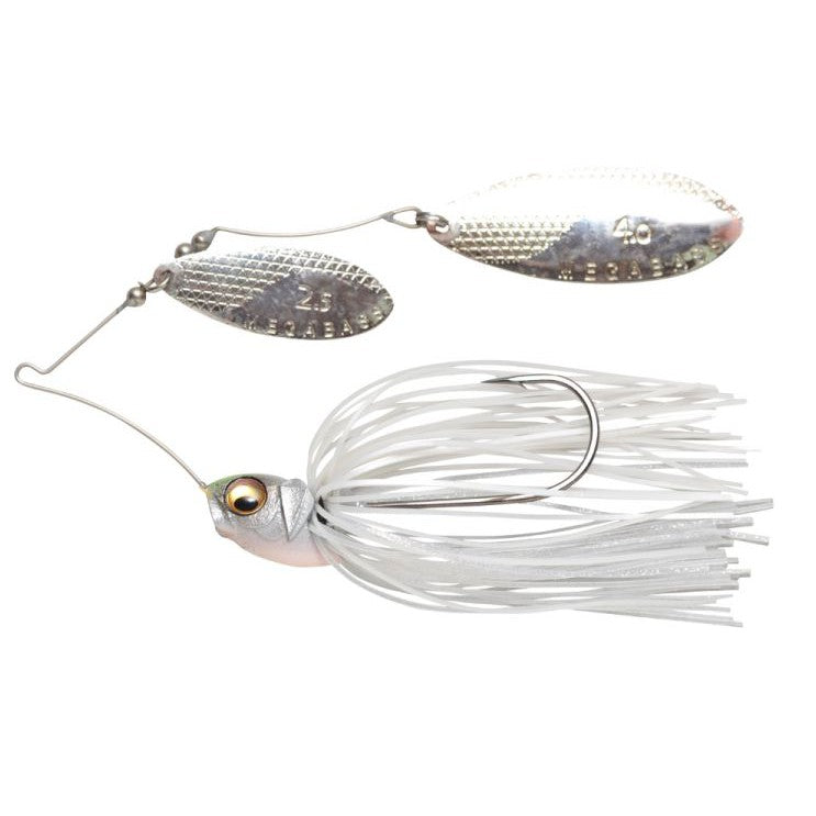 Megabass V9 Spinnerbait-Pearl-1/2oz-