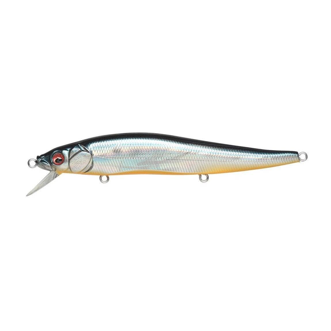 Megabass Vision 110 Jerkbait Gg Deadly Black Shad IL 