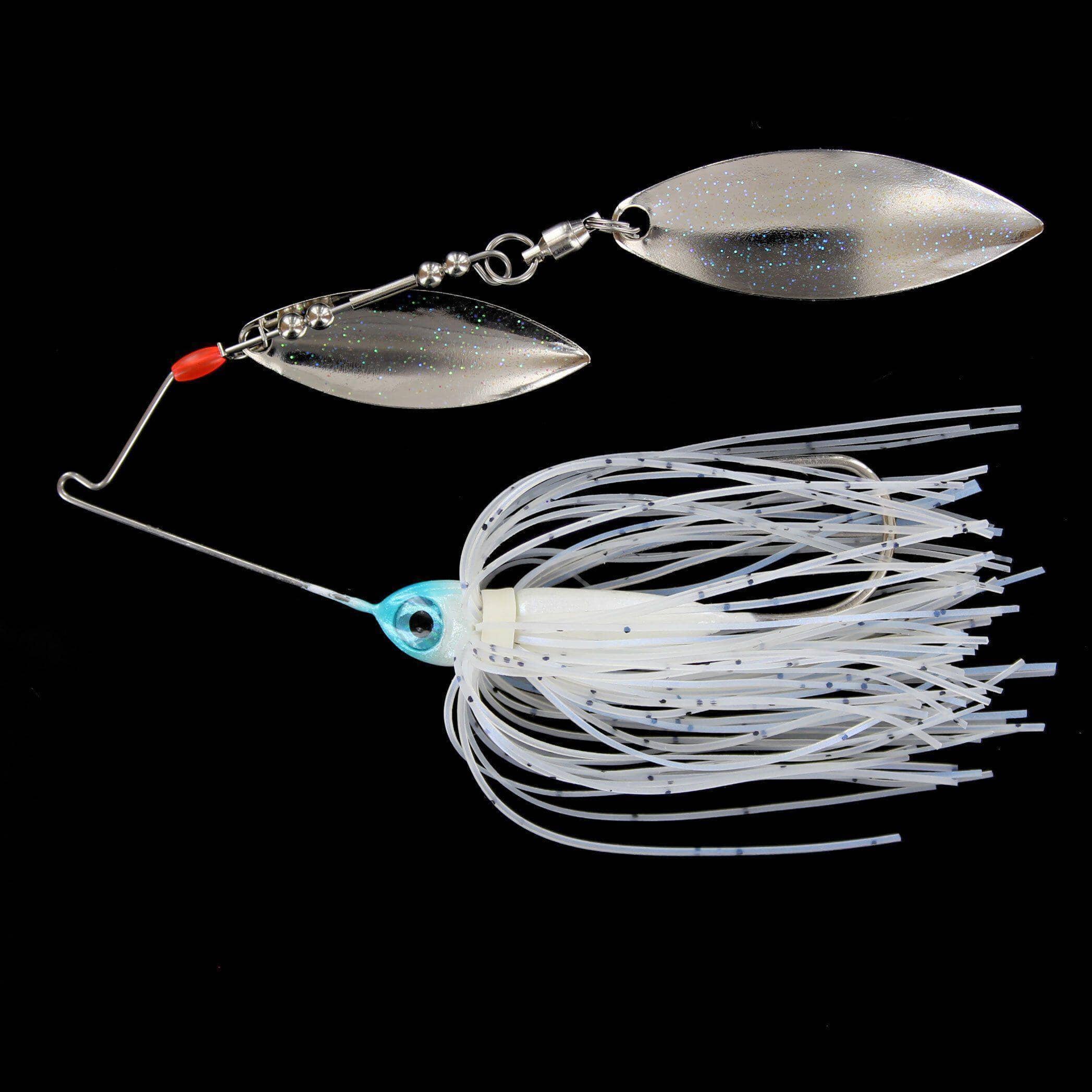 Mini Me Spinnerbait Blue Glimmer PG01 Dwn 3/8 oz 
