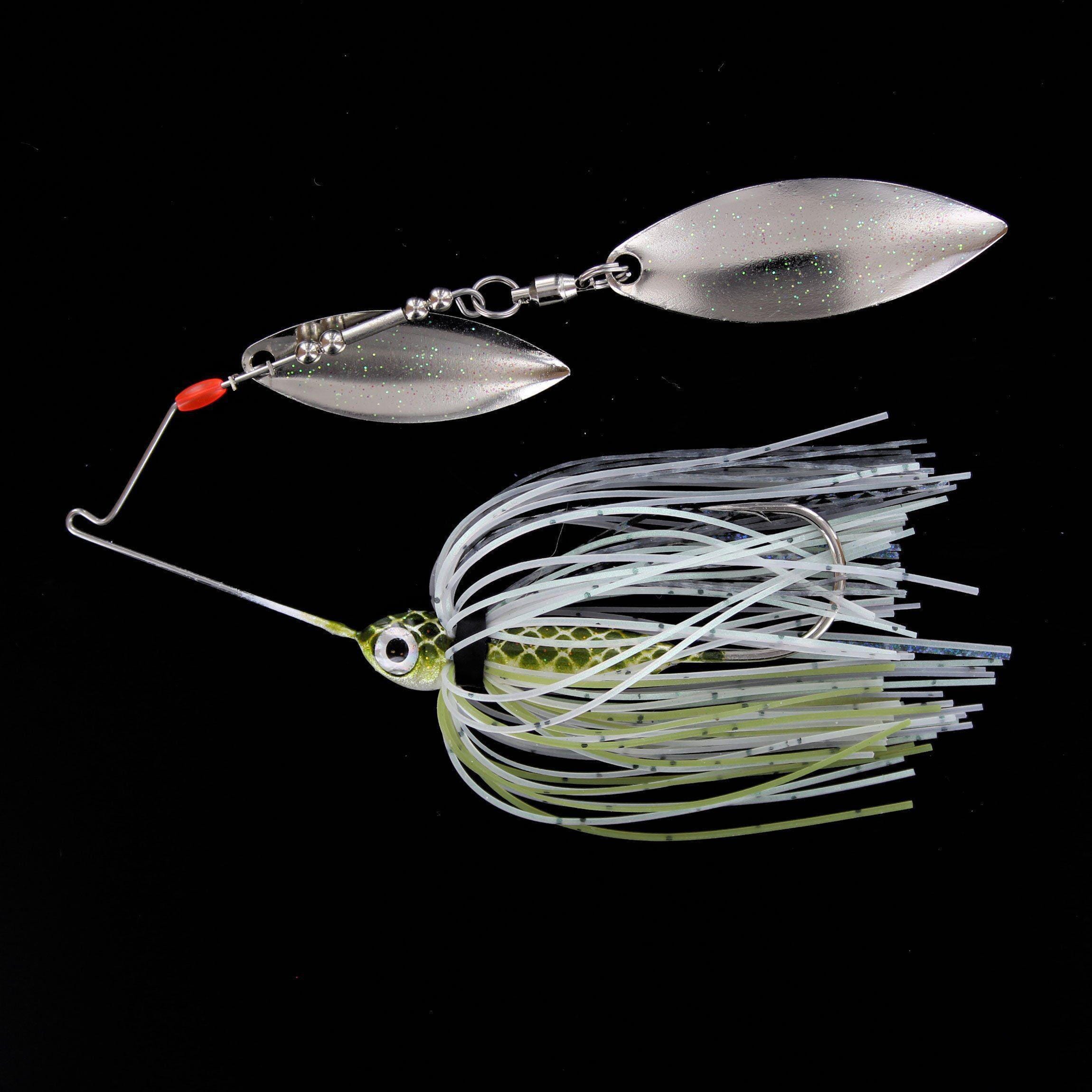 Mini Me Spinnerbait-Olive Shad C16 Dwn-3/8 oz-