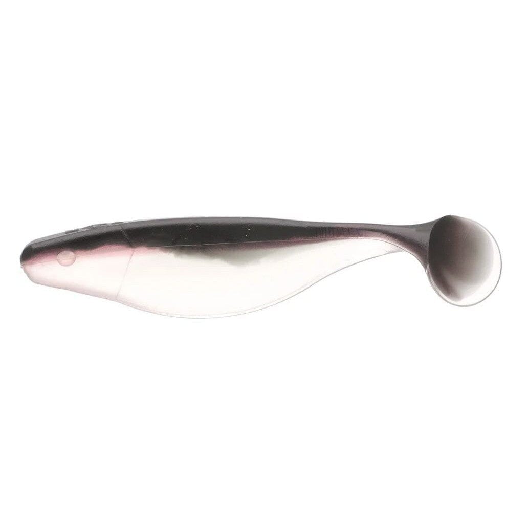 Mister Twister Sassy Shad Pearl-Pearl Black-2 1/2"-