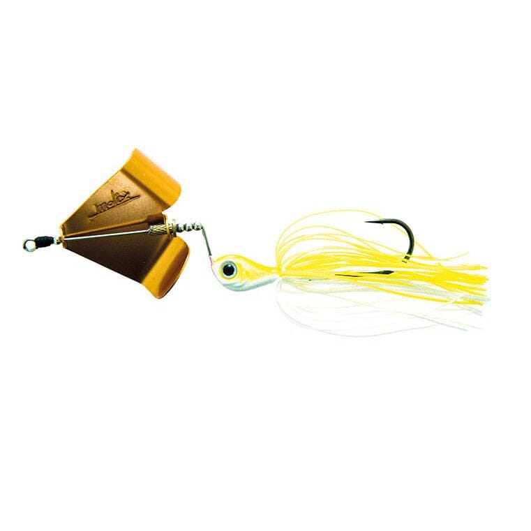 Molix Lover Buzz SS Mini Buzzbait 1/4oz-White Chartreuse-