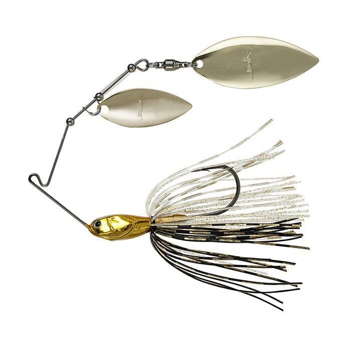 Molix Muscle Ant Double Willow Spinnerbait-Gold Shiner-1/2oz-