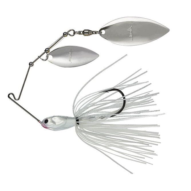 Molix Muscle Ant Double Willow Spinnerbait-Special White-1/2oz-