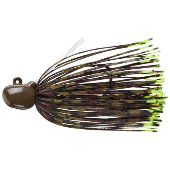 Molix Nano Jig-Green Pumpkin Chartreuse-1/4oz-