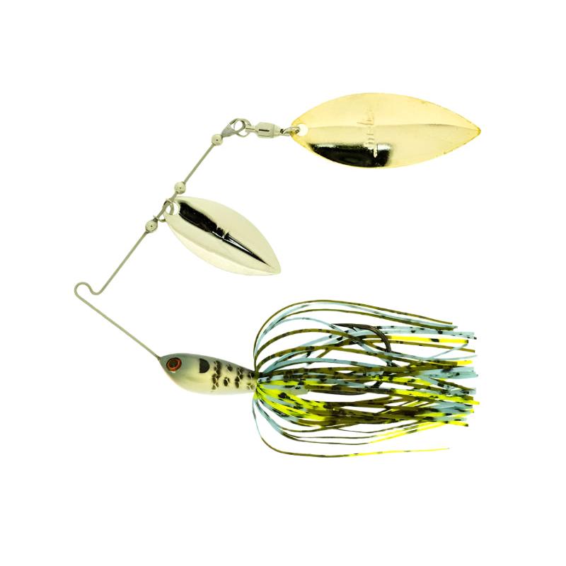 Molix Waterslash R Double Willow Spinnerbait-Bluegill-1/2oz-