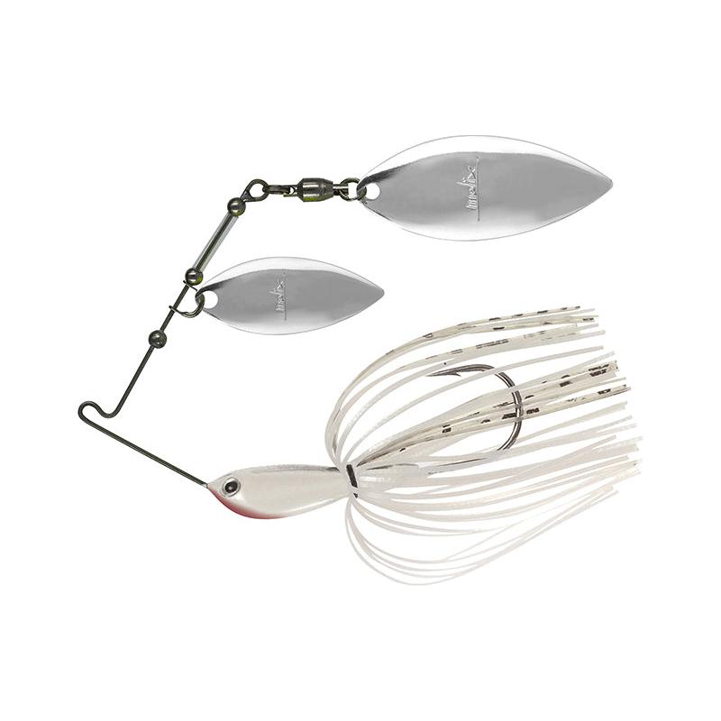 Molix Waterslash R Double Willow Spinnerbait-Special White-1/2oz-