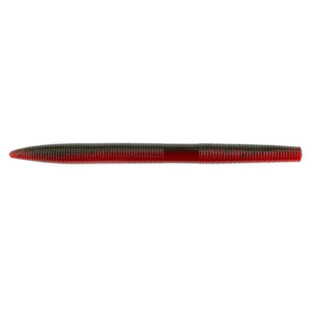 NetBait BaitFuel Ion Green Pumpkin TX Red 5" 8pk 