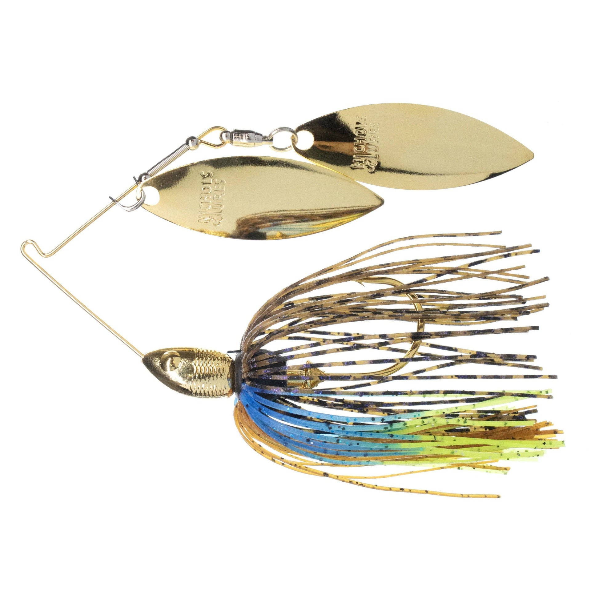 Nichols Catalyst Spinnerbait Double Willow-Bluegill-1/2oz-