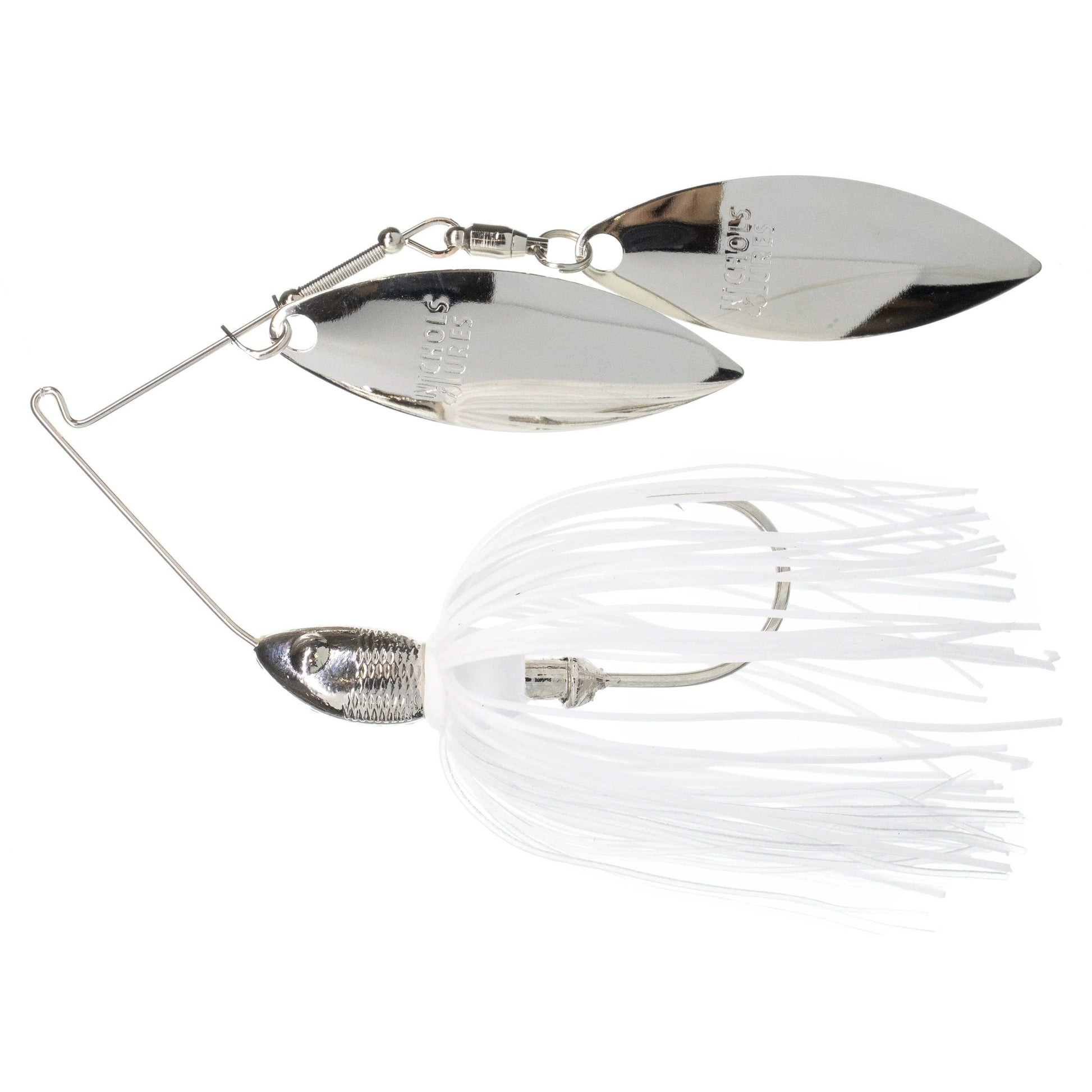 Nichols Catalyst Spinnerbait Double Willow-Sight Flash-1/2oz-