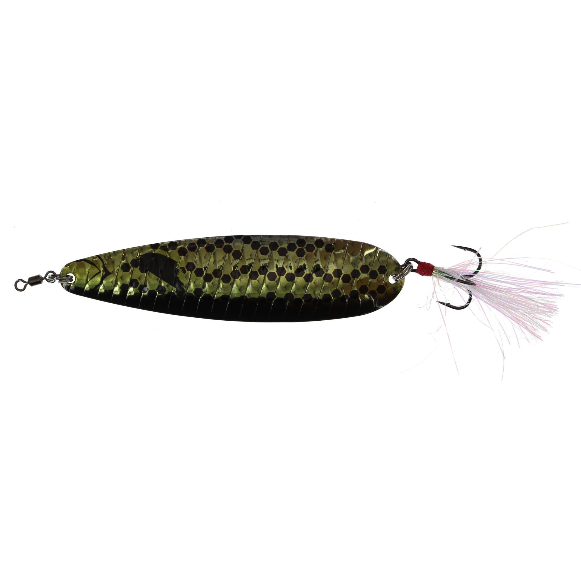 Nichols Lake Fork Flutter Spoon-Sand Bass-3.75" - 3/4oz-