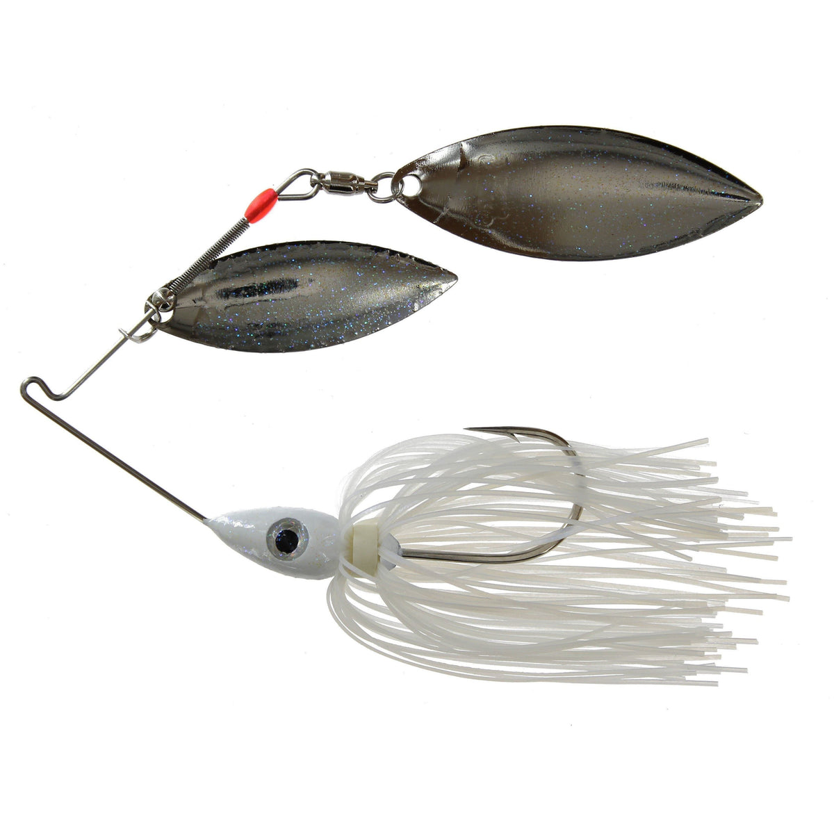 Nichols Pulsator Spinnerbait Double Willow Blue Shad Nickel 1/2 oz 