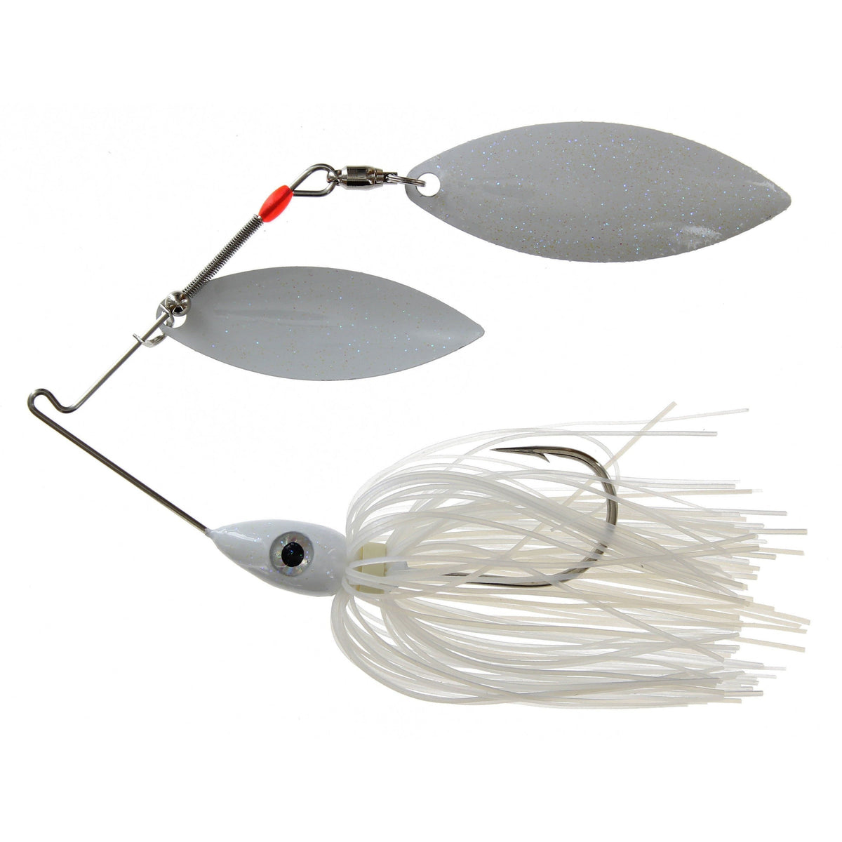 Nichols Pulsator Spinnerbait Double Willow Blue Shad Pearl 1/2 oz 