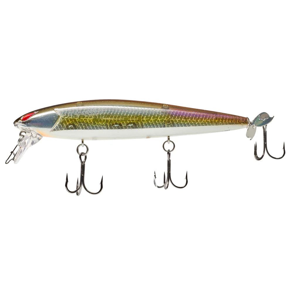 Nories Laydown Minnow Wake Prop Half Mirror Wakasagi
