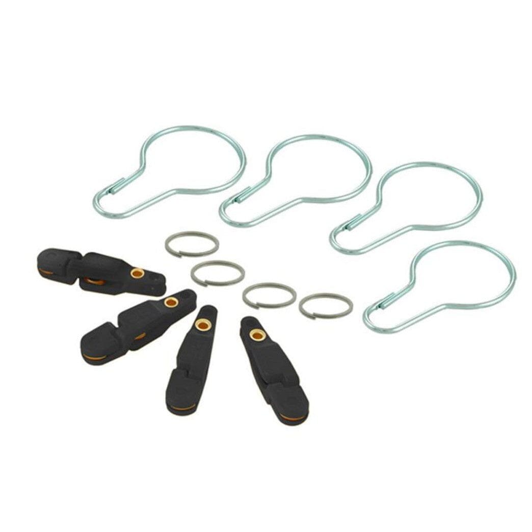 Off Shore Tackle Adjustable Planer Board Clips-Medium Black-