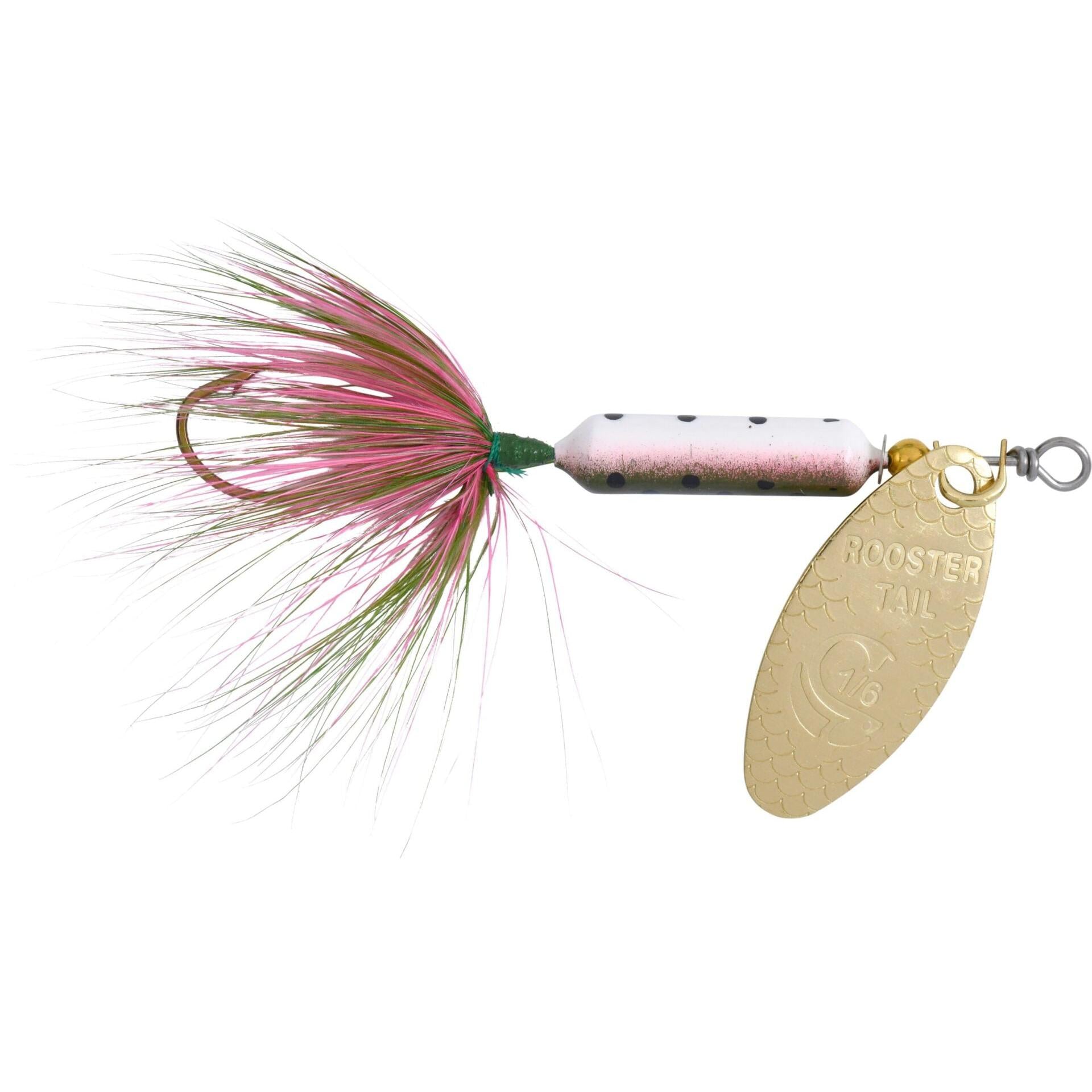 Original Rooster Tail with Single Hook 1/8oz / Rainbow