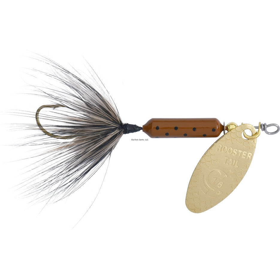 Original Rooster Tail with Single Hook 1/16oz Pumpkin Seed 